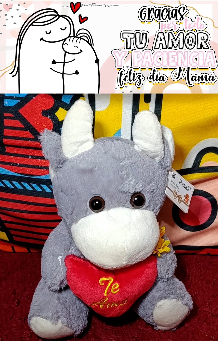 Pack Día de la Madre Tazón Flork + Llavero + Peluche