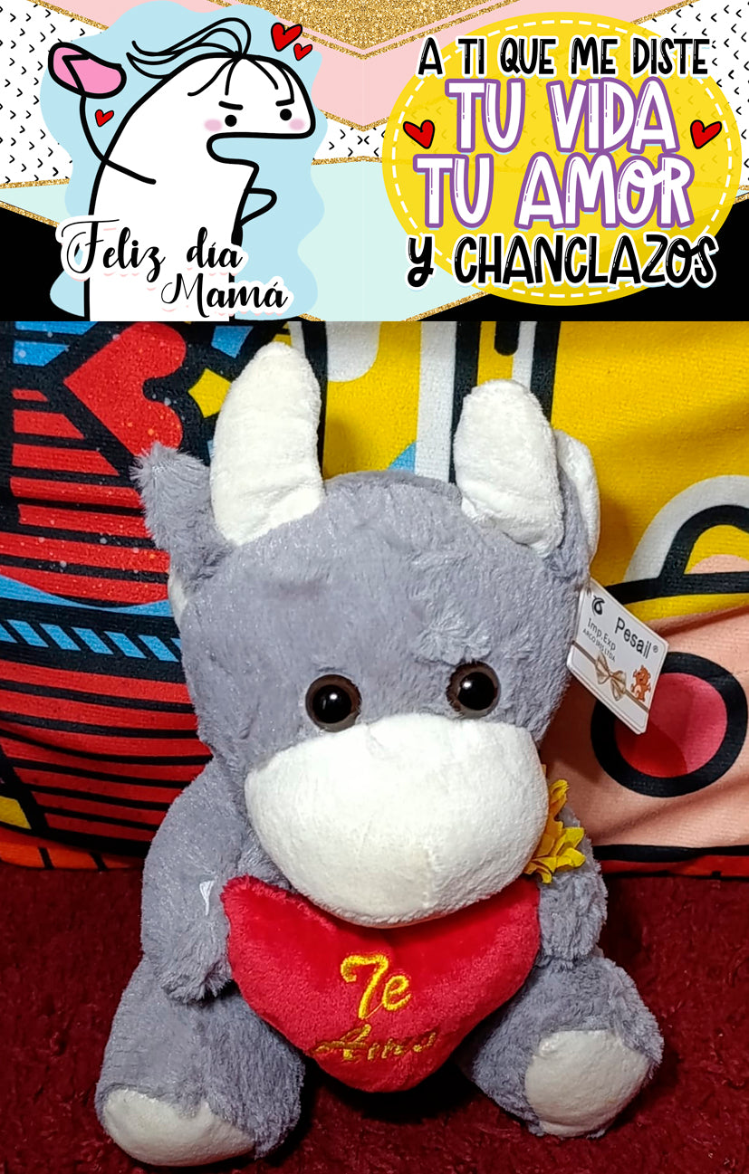 Pack Día de la Madre Tazón Flork + Llavero + Peluche