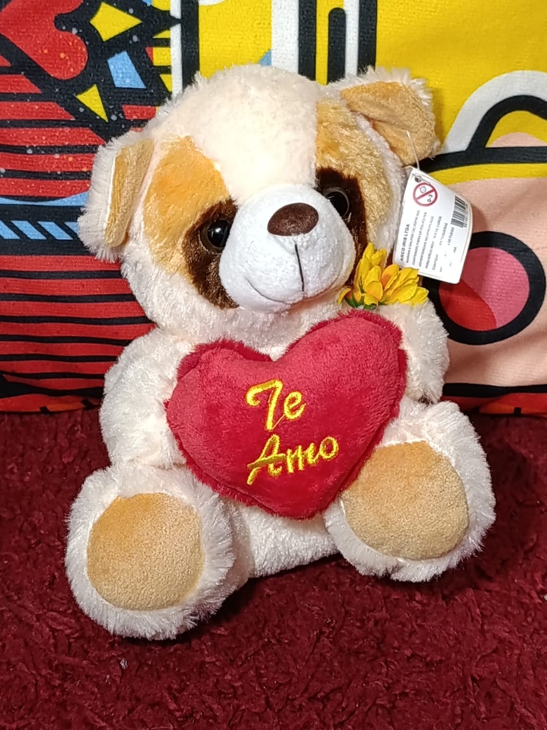 Peluche Animalito con Corazón “Te Amo”