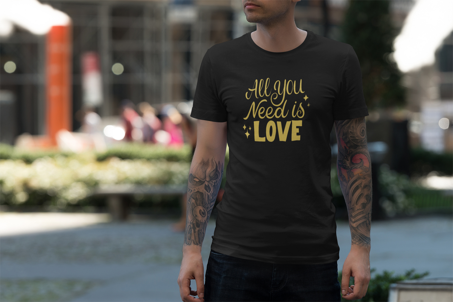Polera All you need is love