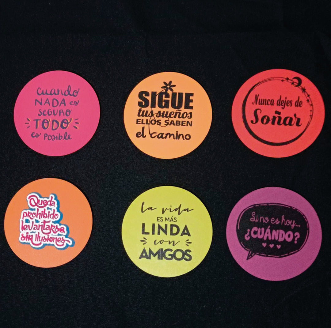 Set de 6 Posavasos