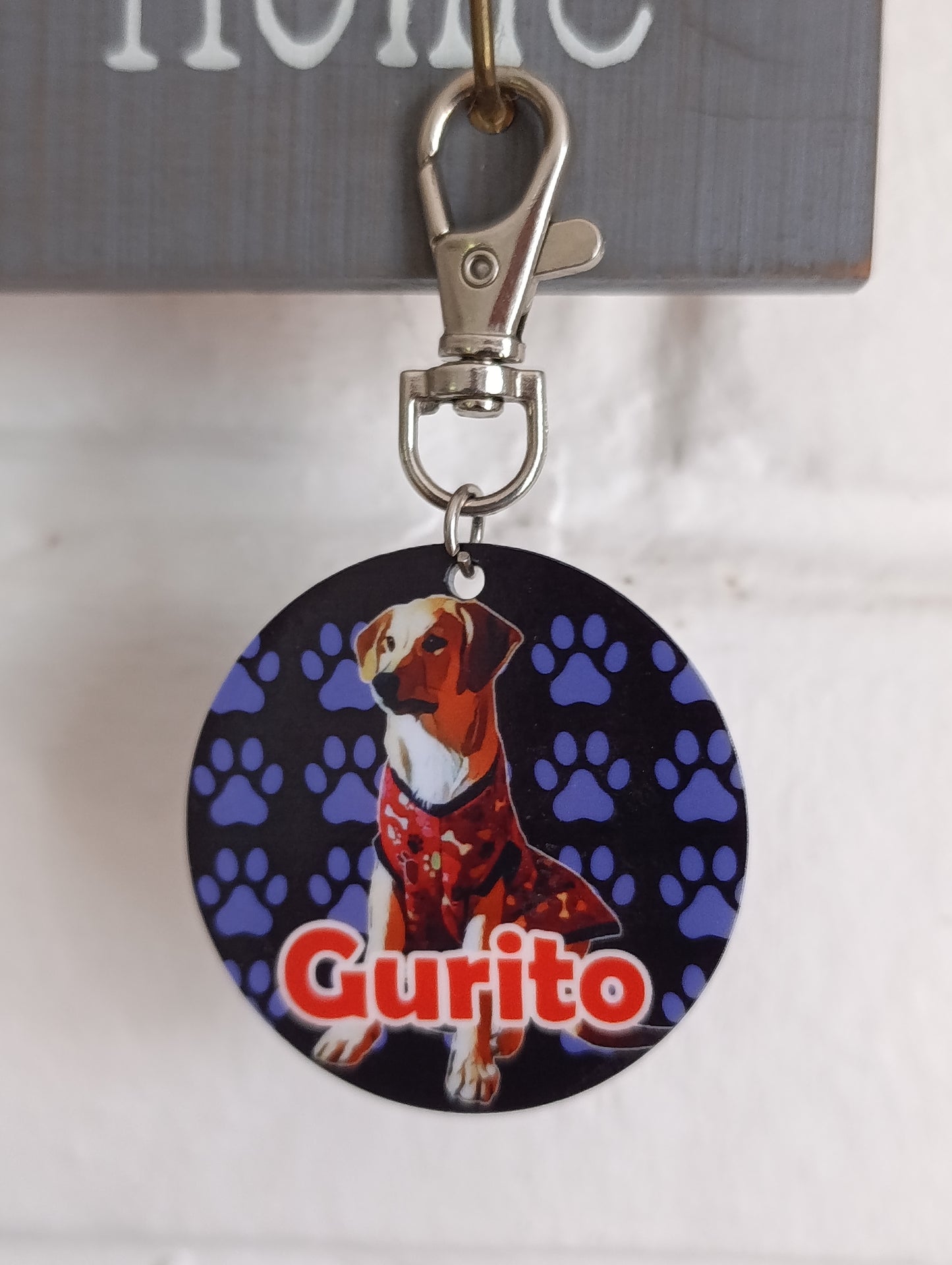 Plaquita de Identificación Circular para Mascotas (3 cm)