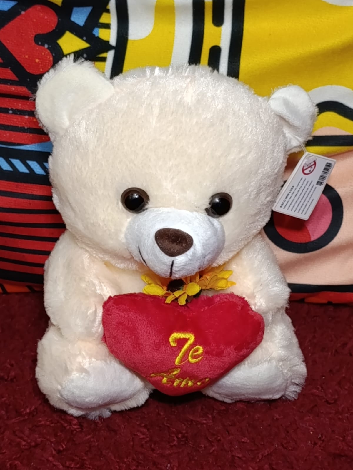 Peluche Animalito con Corazón “Te Amo”
